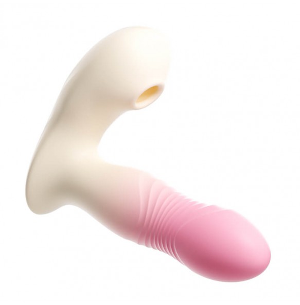 Ankni - Thrusting Vibrating Suction Wearable (Support APP Mini Programs - Pink) Ankni - Thrusting Vibrating Suction Wearable (Support APP Mini Programs - Pink)